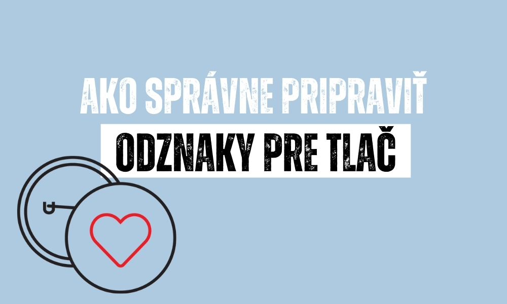 Príprava dát pre výrobu odznakov