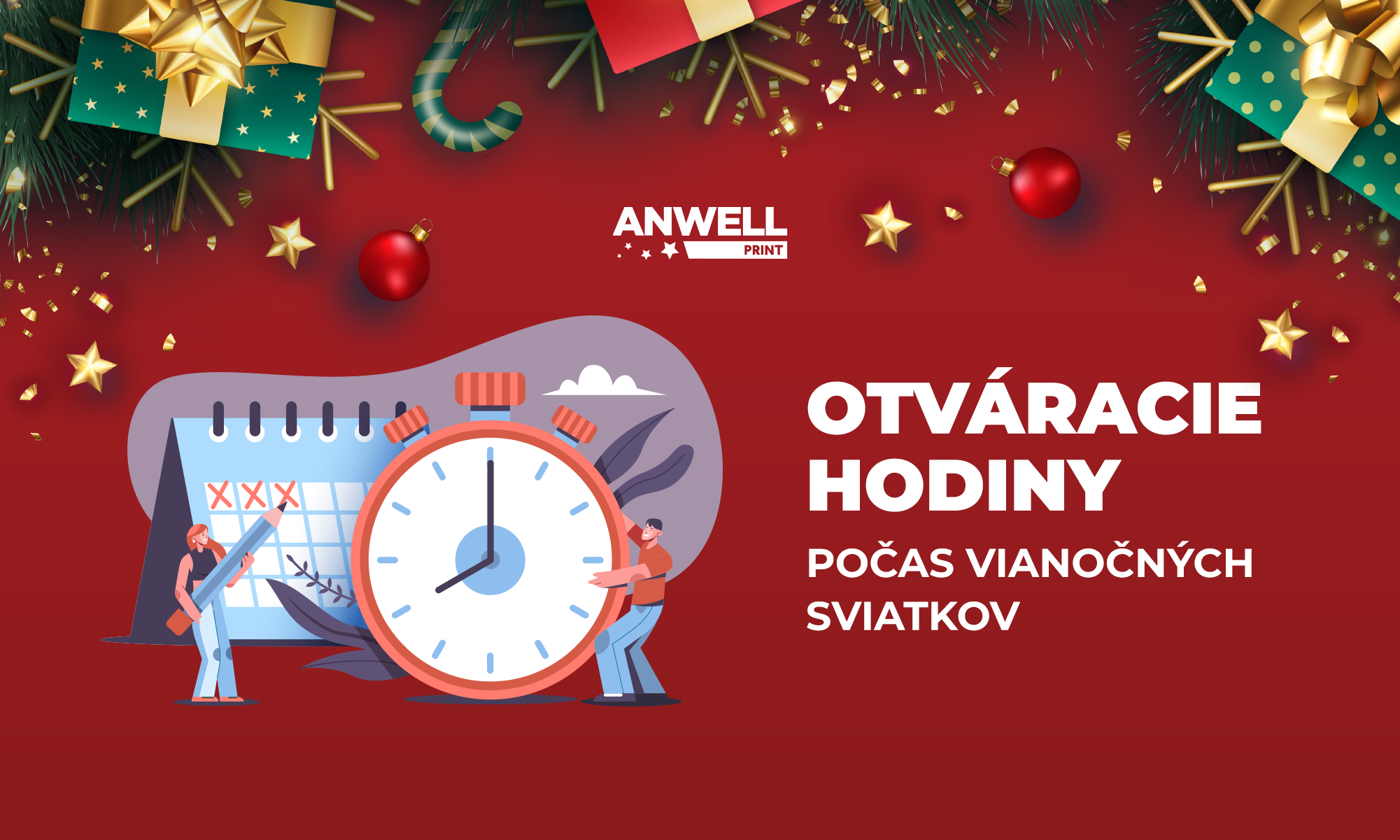 Otváracie hodiny počas vianočných sviatkov